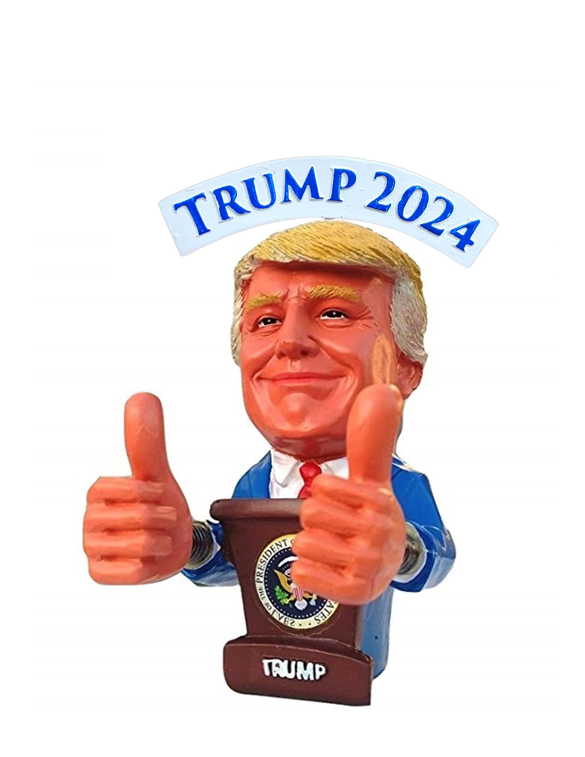 Figurine Donald Trump "The Trumpinator" 2024 - Bobblehead Collector Pour Supporters | Cadeau Politique Américain