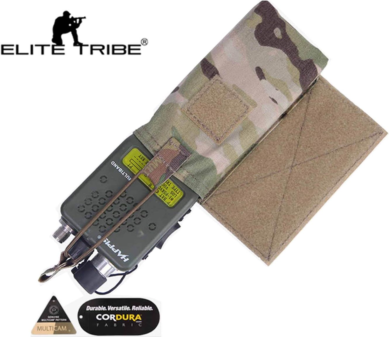 Emersongear MOLLE JPC MBITR Radio Pouch Set Utility Military Double Sub Bag