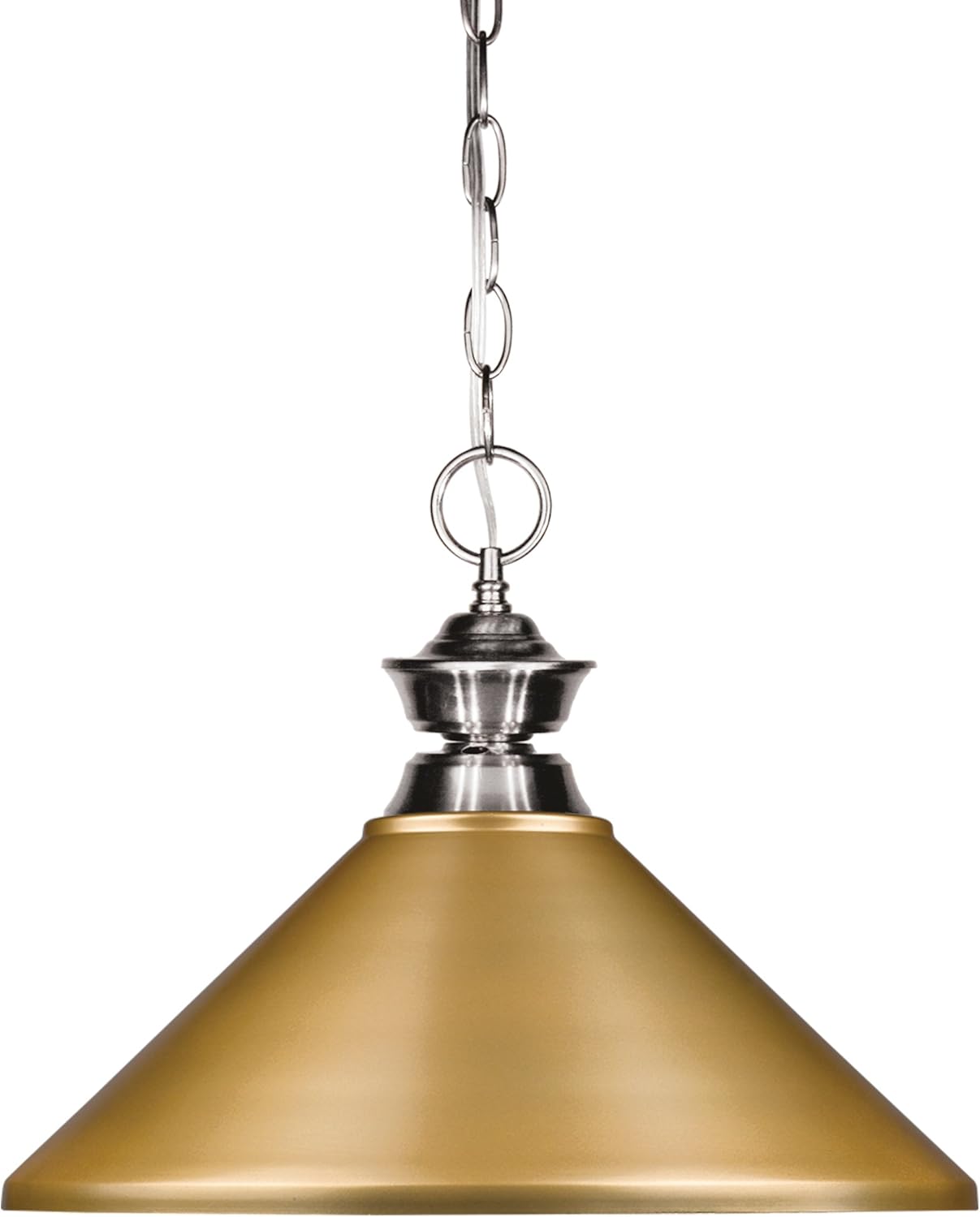 Z-Lite 100701MB-MSG 1 Light Pendant, Matte Black