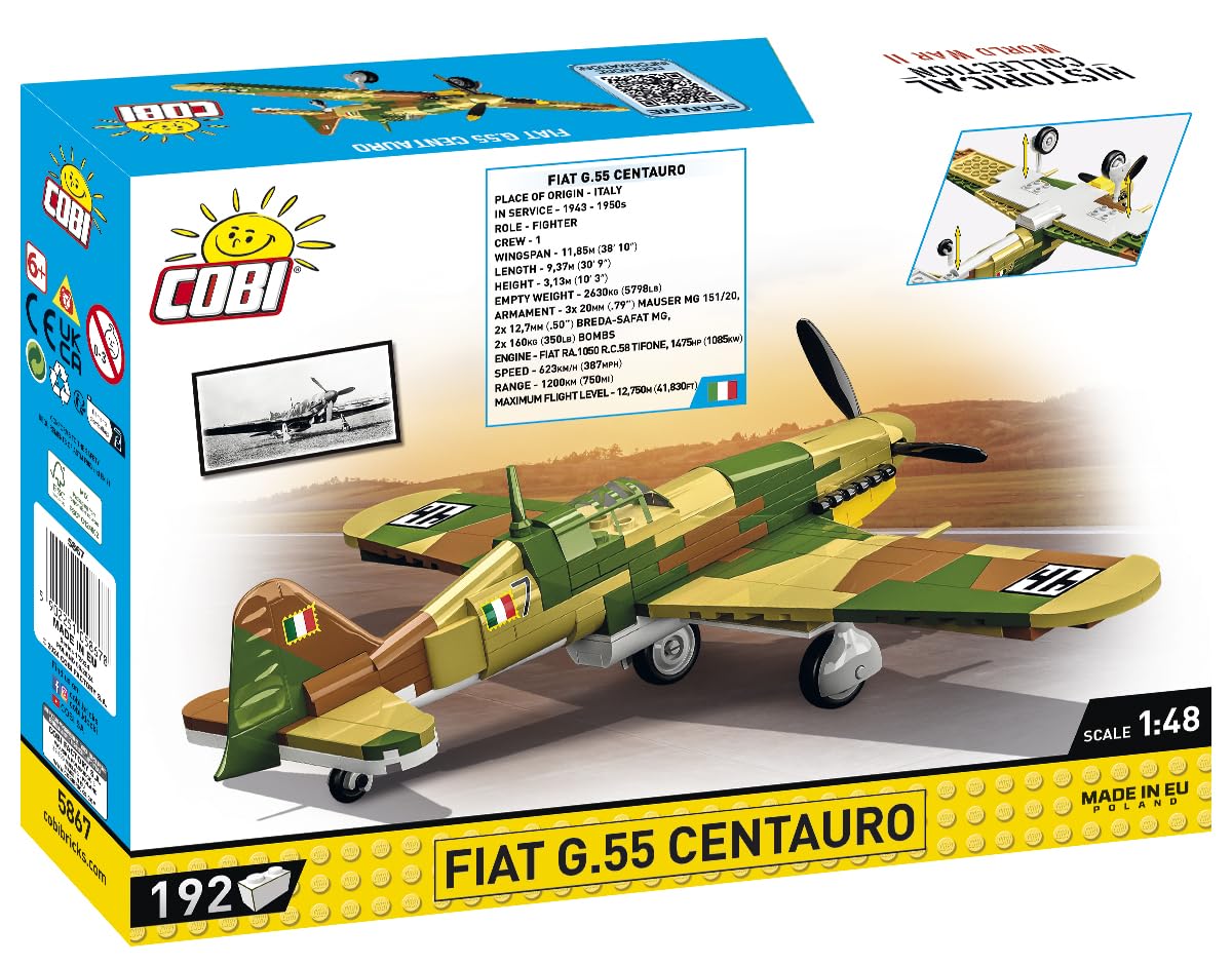 COBI FIAT G.55 Centauro, Farbe: Camouflage