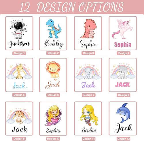 Miniatura 2 de Botellas de agua personalizadas, botella de agua de plástico personalizada con nombre impreso para niños y niñas, botella de agua personalizada a