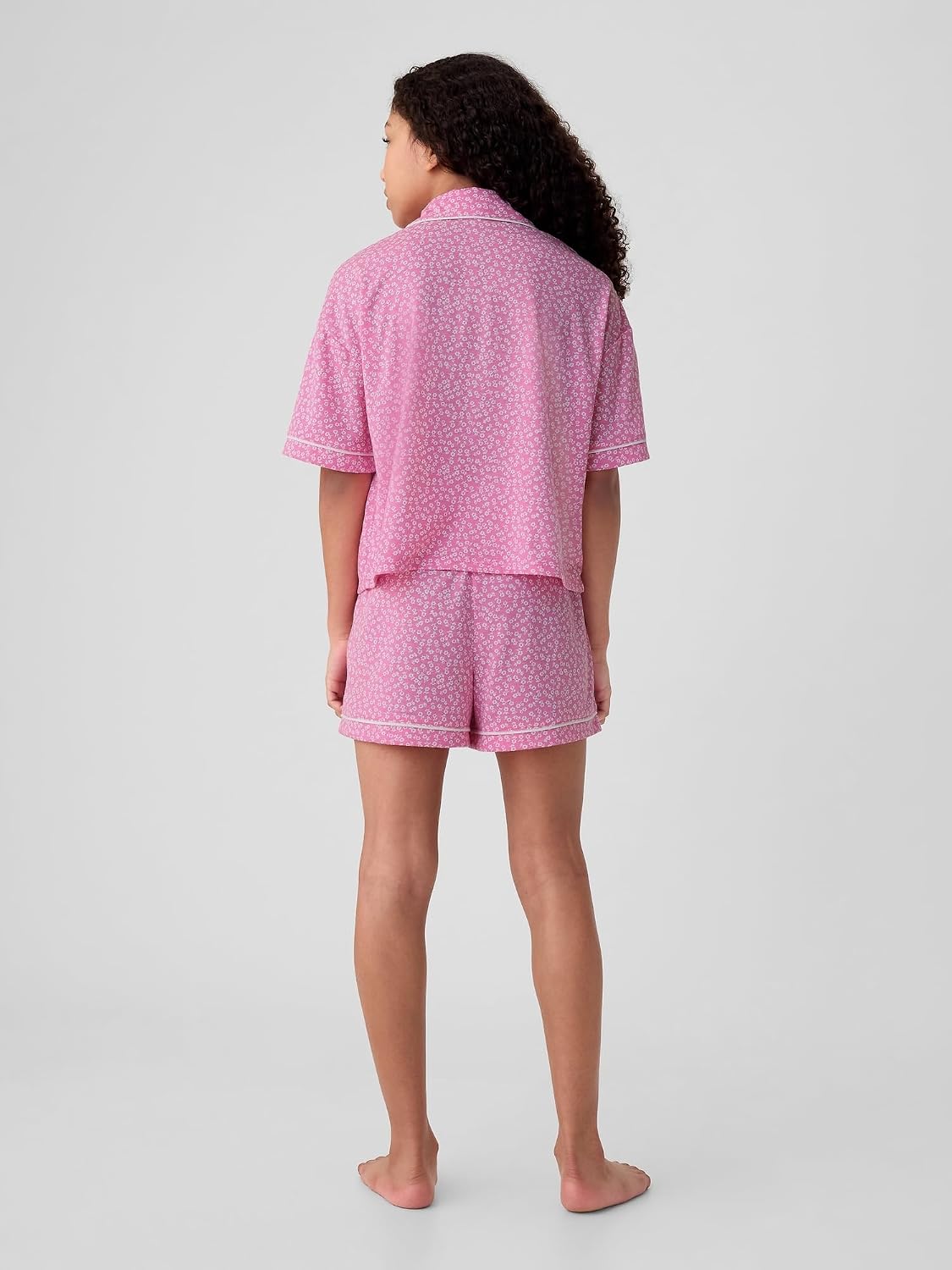 GAP Girls' Pajama Short Sleeve Set