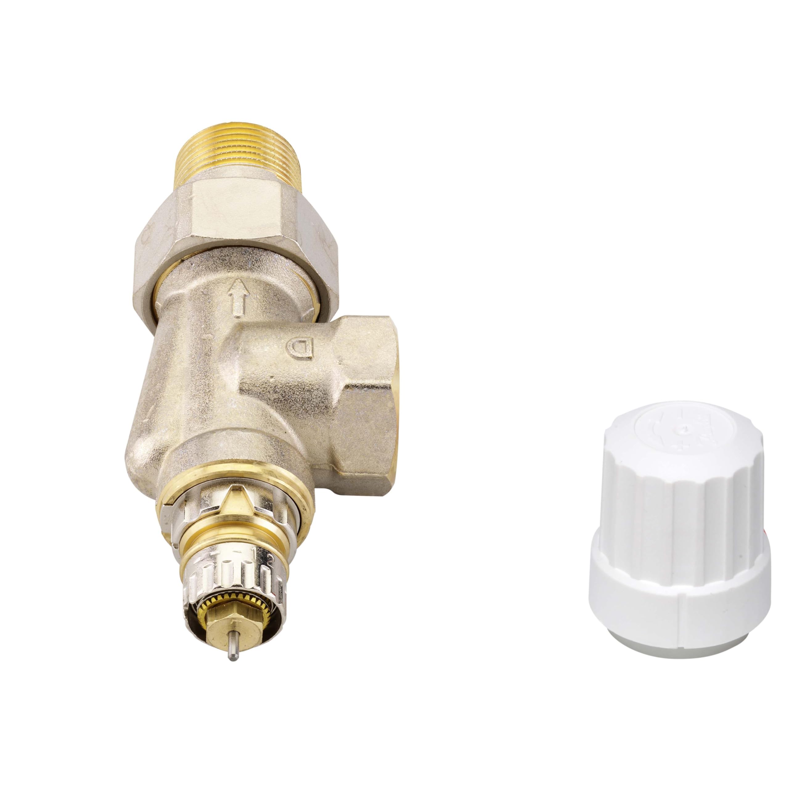Danfoss - Corps de robinet - Corps de robinet RA-IN à Kv réglable, 3/4" (20/27) équerre inversée