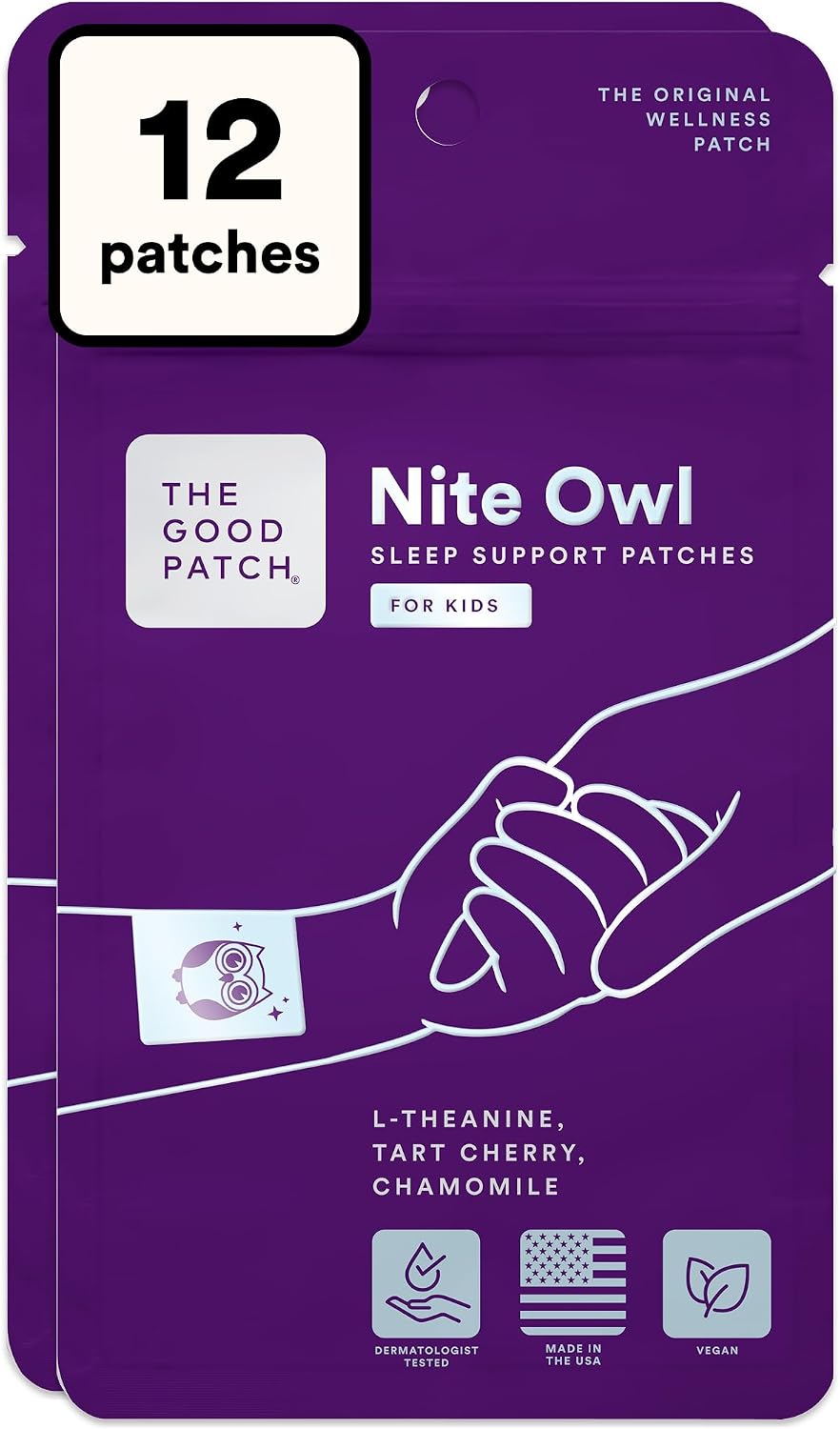 The Good Patch Nite Owl Kids Sleep Patch (12 Total Patches)