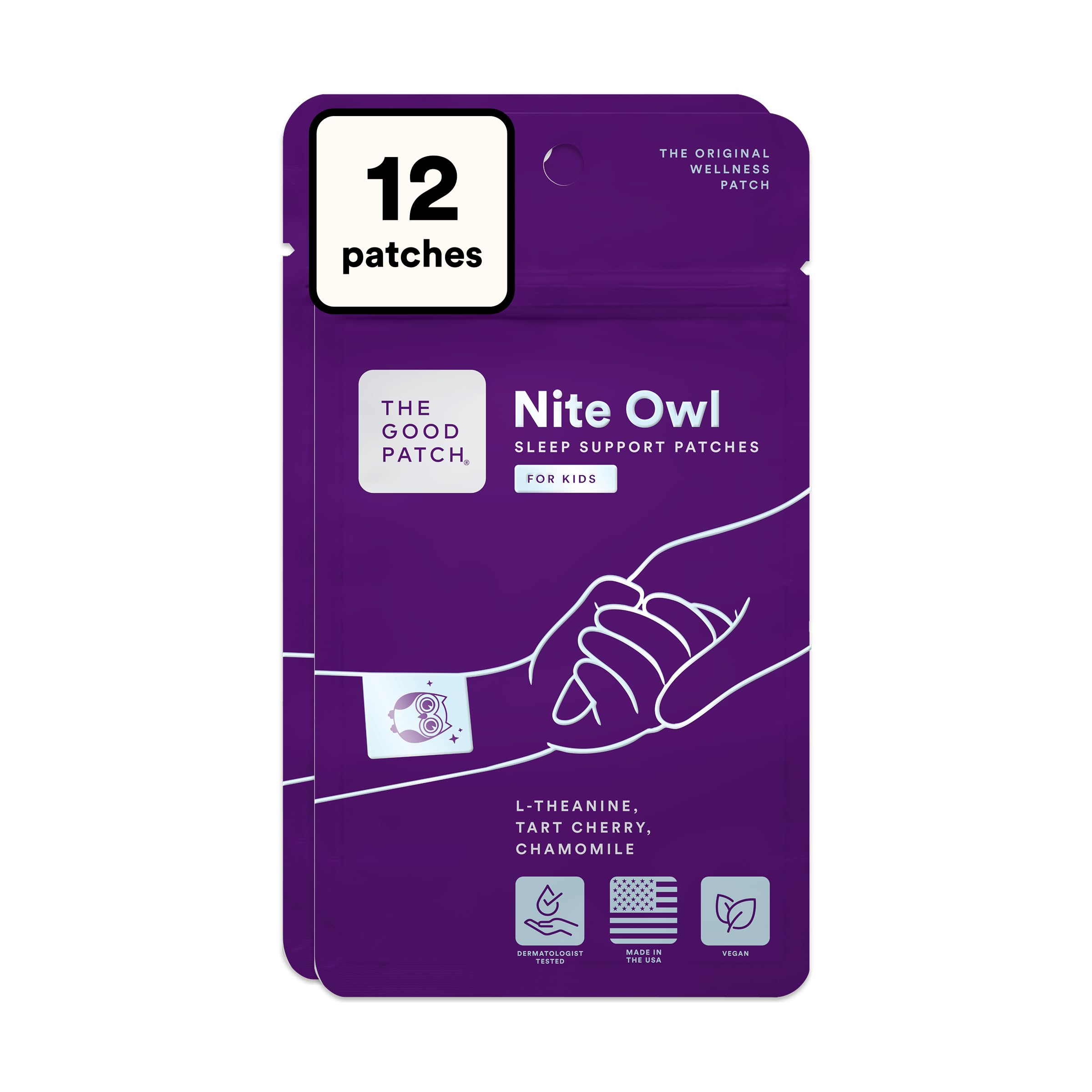 The Good Patch Nite Nite Hemp Melatonin Sleep Patches (8 Total Patches) — Amazon image 12