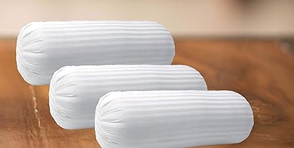 JDX Hotel Premium Soft Fibre Very Soft Bolster Set of 3-9x24, B08XPDG43X