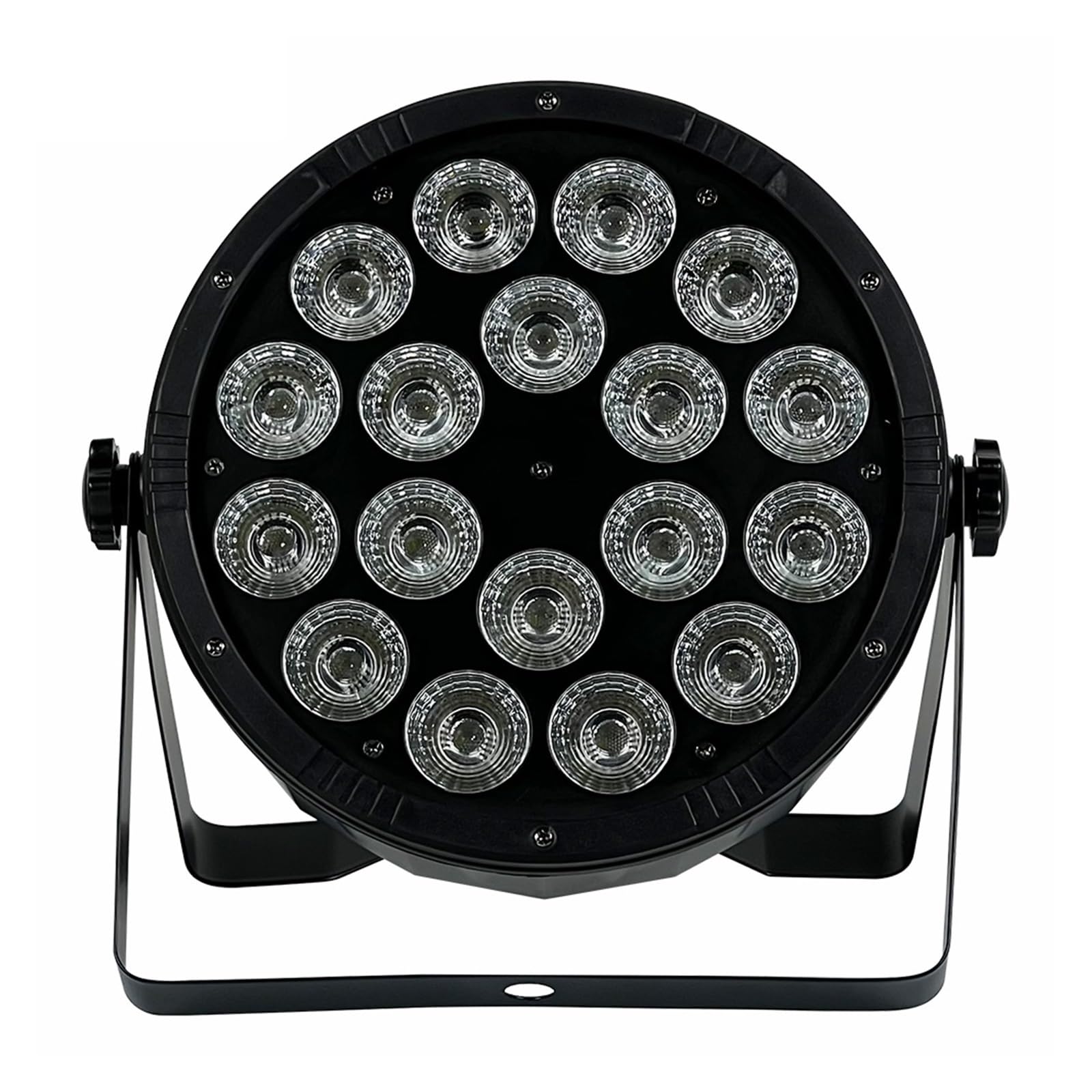 18x18w Zdalne Światło Par Led 512 Duży Obiektyw Sprzęt DJ-ski Światła Dyskotekowe Do użytku na zewnątrz i wewnątrz(Remote RGBW)