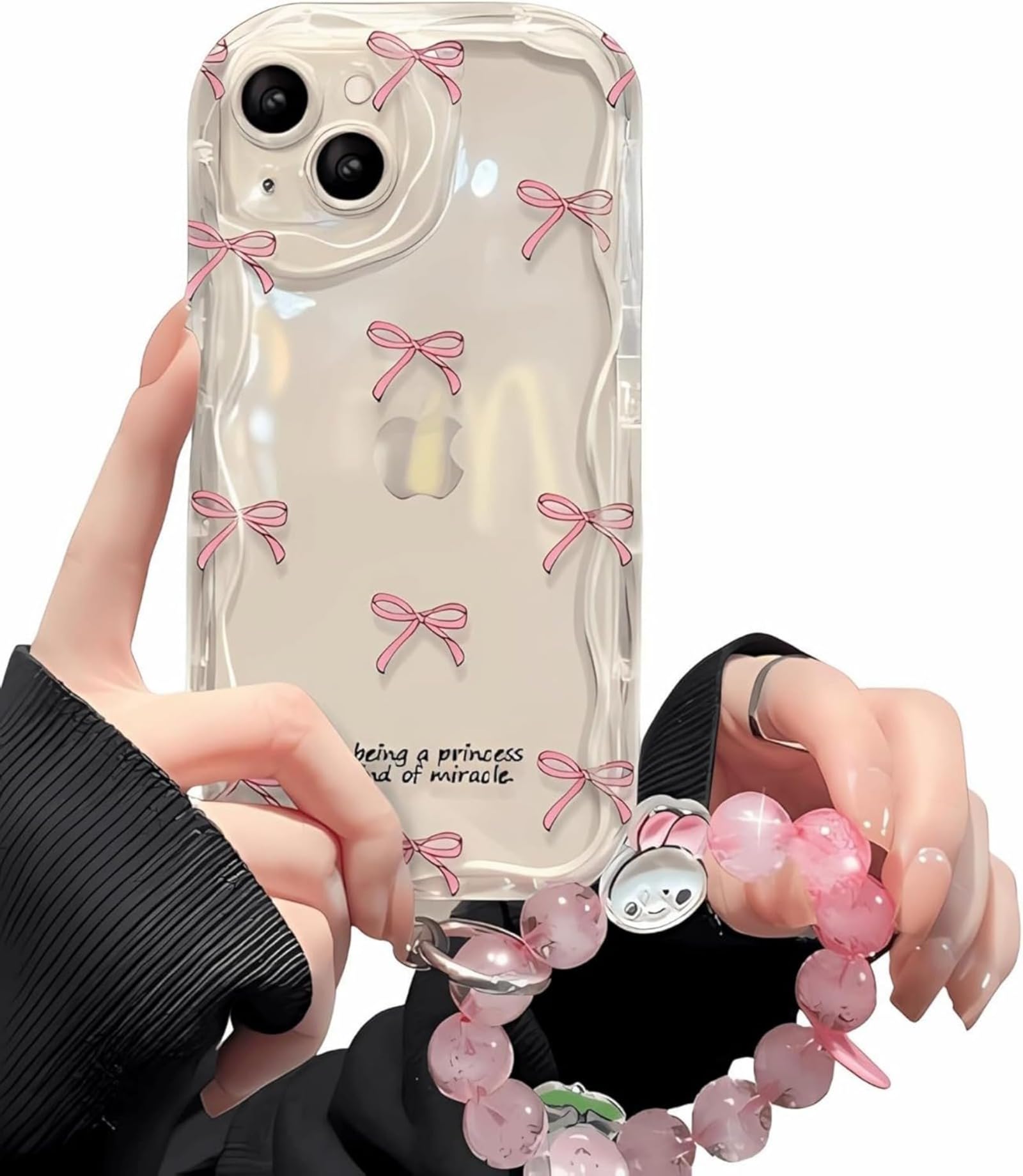 iPhone用ソフトケース 水面の女性 15pro Amazon.co.jp: スマホケース うねうね For iphone 15pro ケース クリア