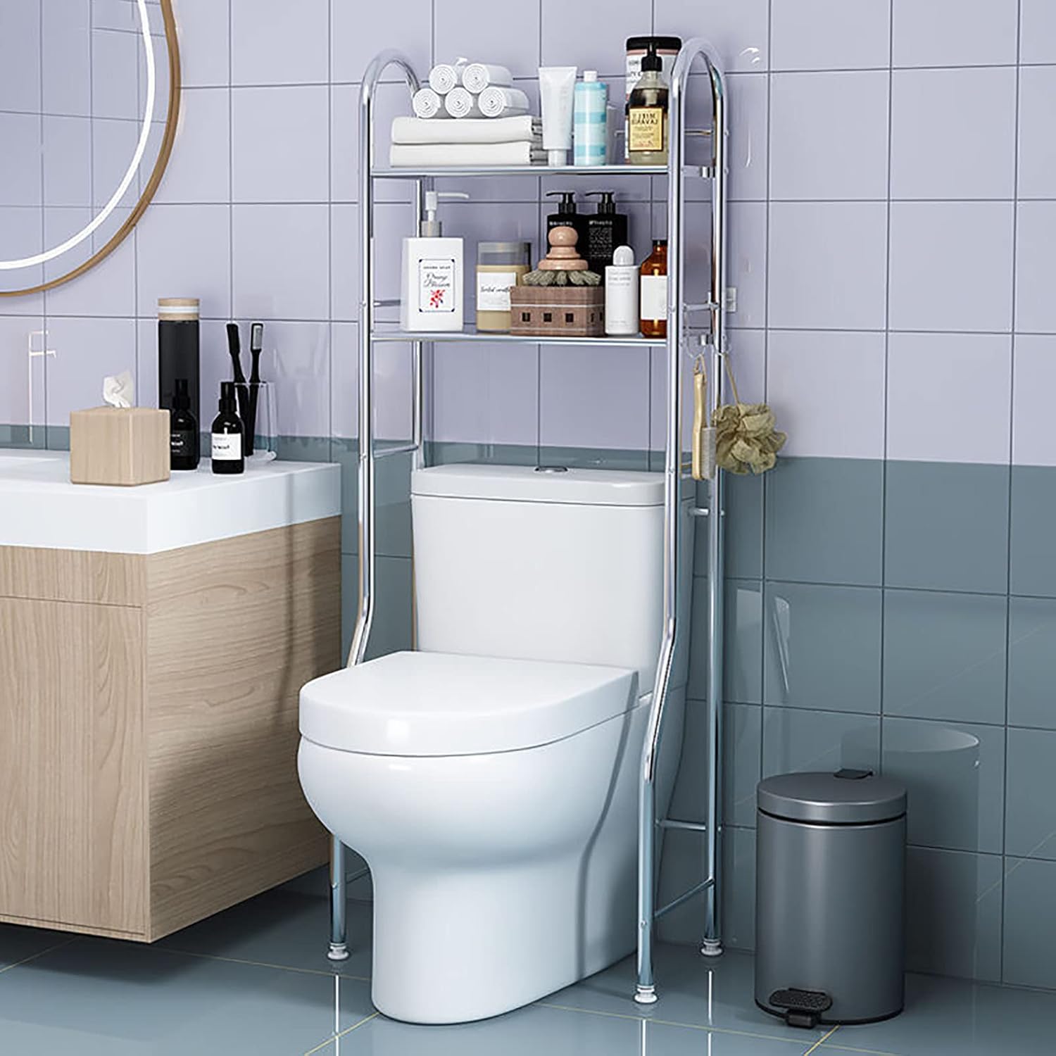 toilet rack ,Bathroom Organizer Over Toilet Rack, 3Tier