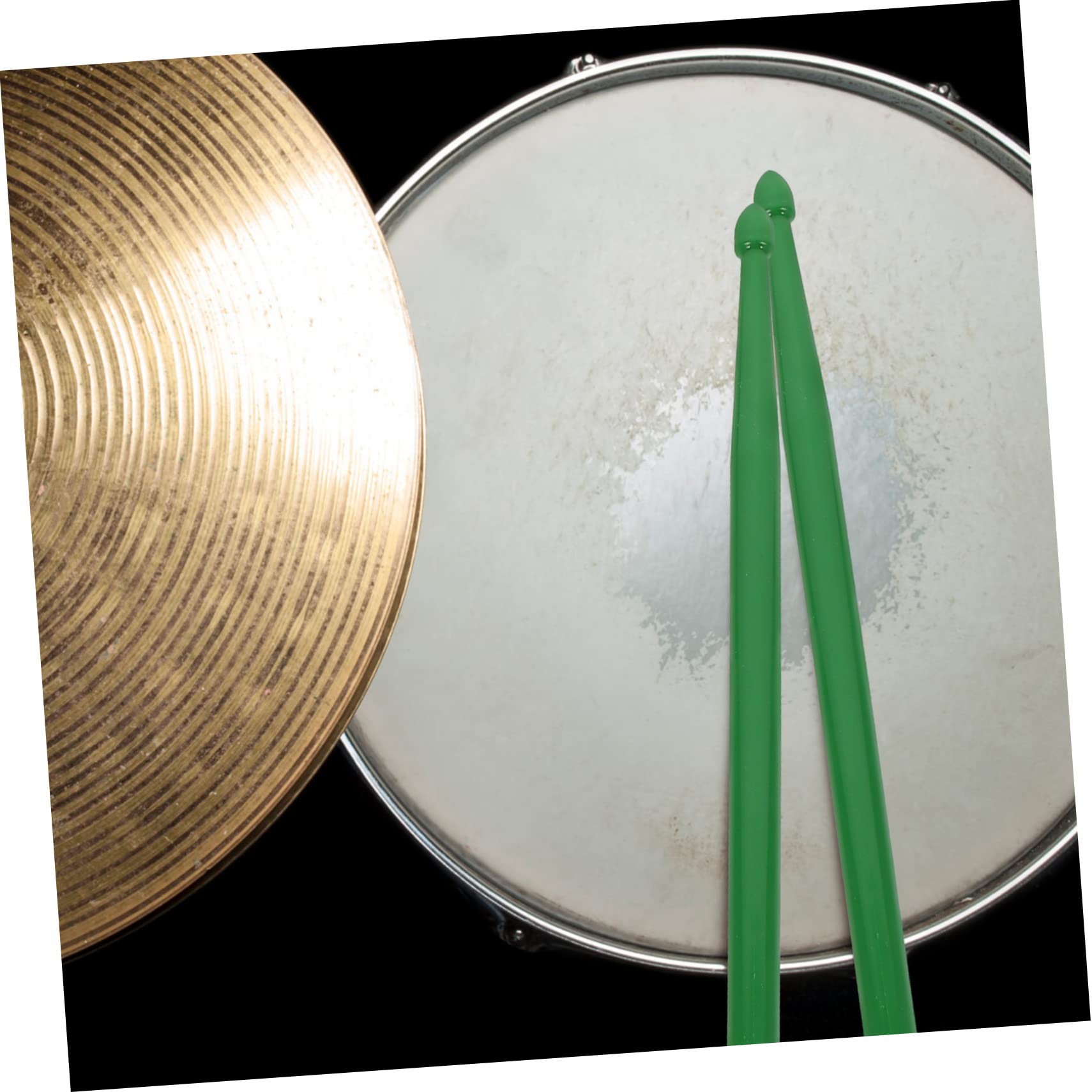 VICASKY 3paare Langlebige Doppelseitige Percussion-sticks Für Schlagzeug Für Anfänger Und Strapazierfähig Und Komfortabel Der Handhabung Tiefgrün