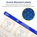 Avery® Durable Waterproof Square Labels, Sure Feed® Technology, 2" x 2", White, Laser & Pigment-Inkjet Compatible, 96 Blank Labels Total, Great for Branding, Packaging, and More (64510) – view 4