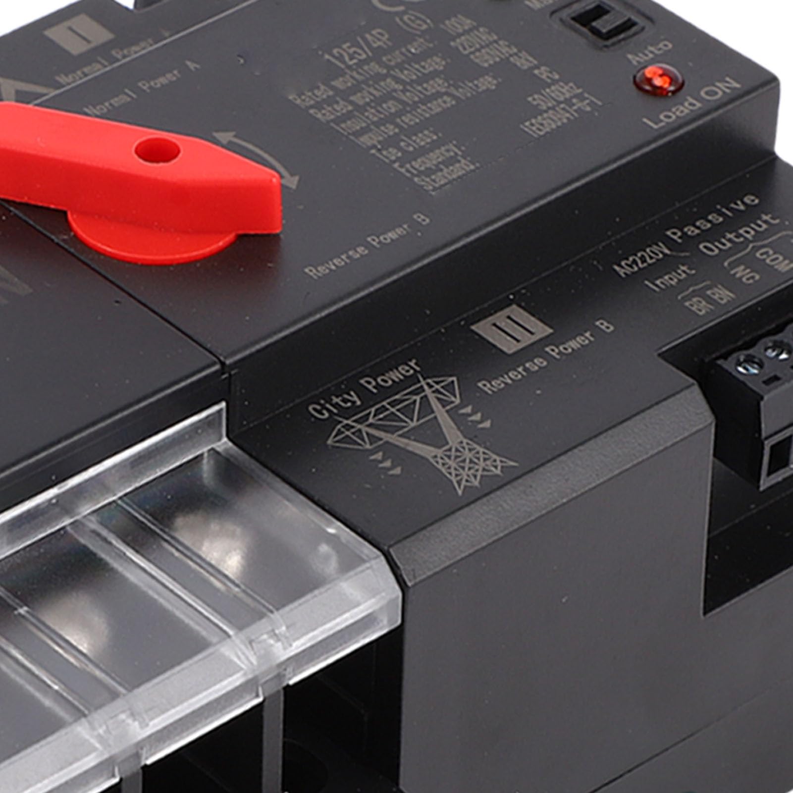 Commutatore automatico 4P 100A, Rete fotovoltaica ATS