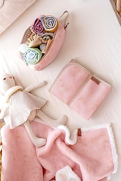 Fluffy Bebek Battaniyesi 80x100 Solid Pembe Kundak Puset Çift Taraflı Koyun Tüyü Battaniye 100x80