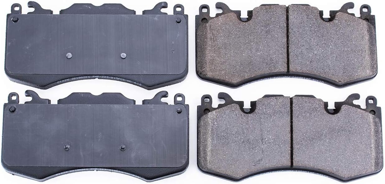 PowerStop Front Brake Pads For Land Rover Defender 110 2021-25 |Rover Defender 130 2023-25 |Rover Defender 90 2021-25 |Rover Discovery 2021-25 - Z16 Ceramic Brake Pads Replacement, 16-1426