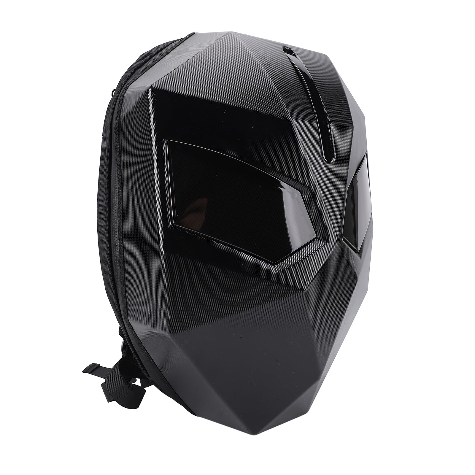 Sxhlseller Zaino per Moto a LED con Schermo Programmabile 60x48, Borsa per Casco Intelligente con Guscio Rigido per Laptop da Viaggio e da Guida con Controllo APP e Interfaccia USB