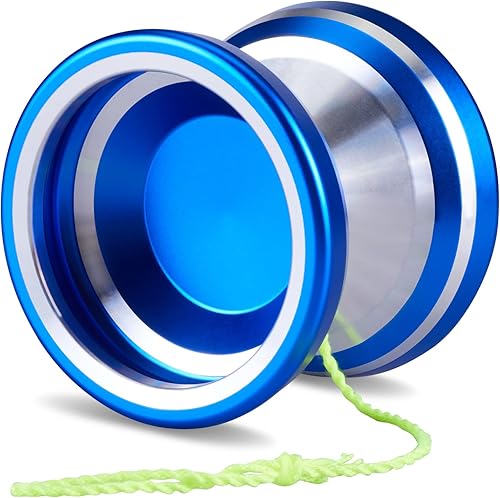FETESNICE Yoyo Yoyo profesional bimetálico, yoyo insensible para niños, trucos de aluminio para jugadores avanzados de Yoyo, Yoyos Pro Competitivos