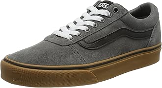 Men's Ward Sneaker, Suede Pewter Gum, 7