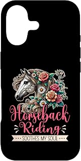 Horseback Riding Soothes My Soul Horse Rider Equestrian Case for iPhone 17