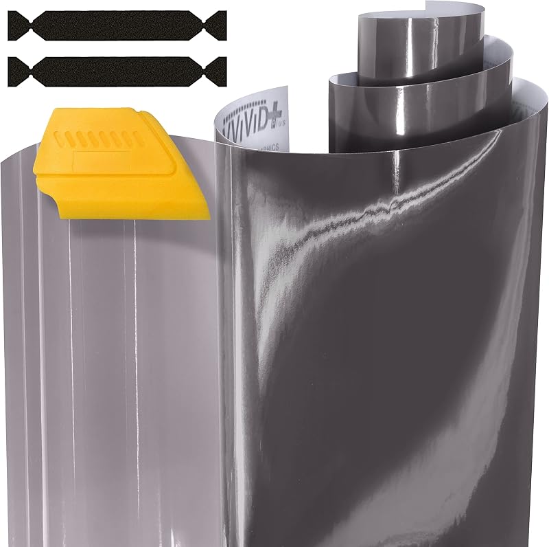 VViViD Air-Tint Self-Adhesive Headlight Tinting Vinyl (Light Smoke (15.9" x 48") w/Tools)