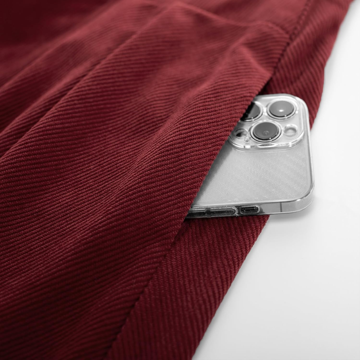 Belle Poque Corduroy Skirt for Women A-Line Flared Swing Skirt Midi High Waist Skirts - Image 4