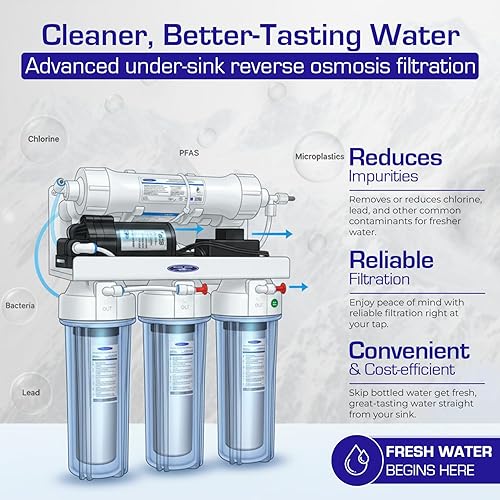 Miniatura 2 de Filtro de agua para debajo del fregadero de ósmosis inversa - 2000CP