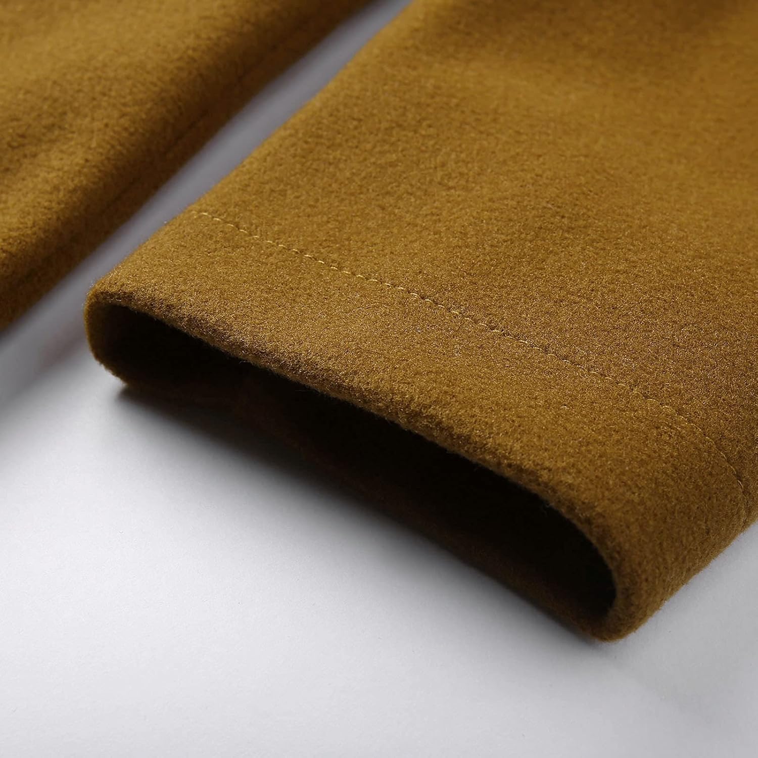 SHAOBGE Jackets Cold Weather Women Women's Faux Wool Thin Jacket Coat Trench Jacket Ladies Warm Solid Long Zipper Jacket