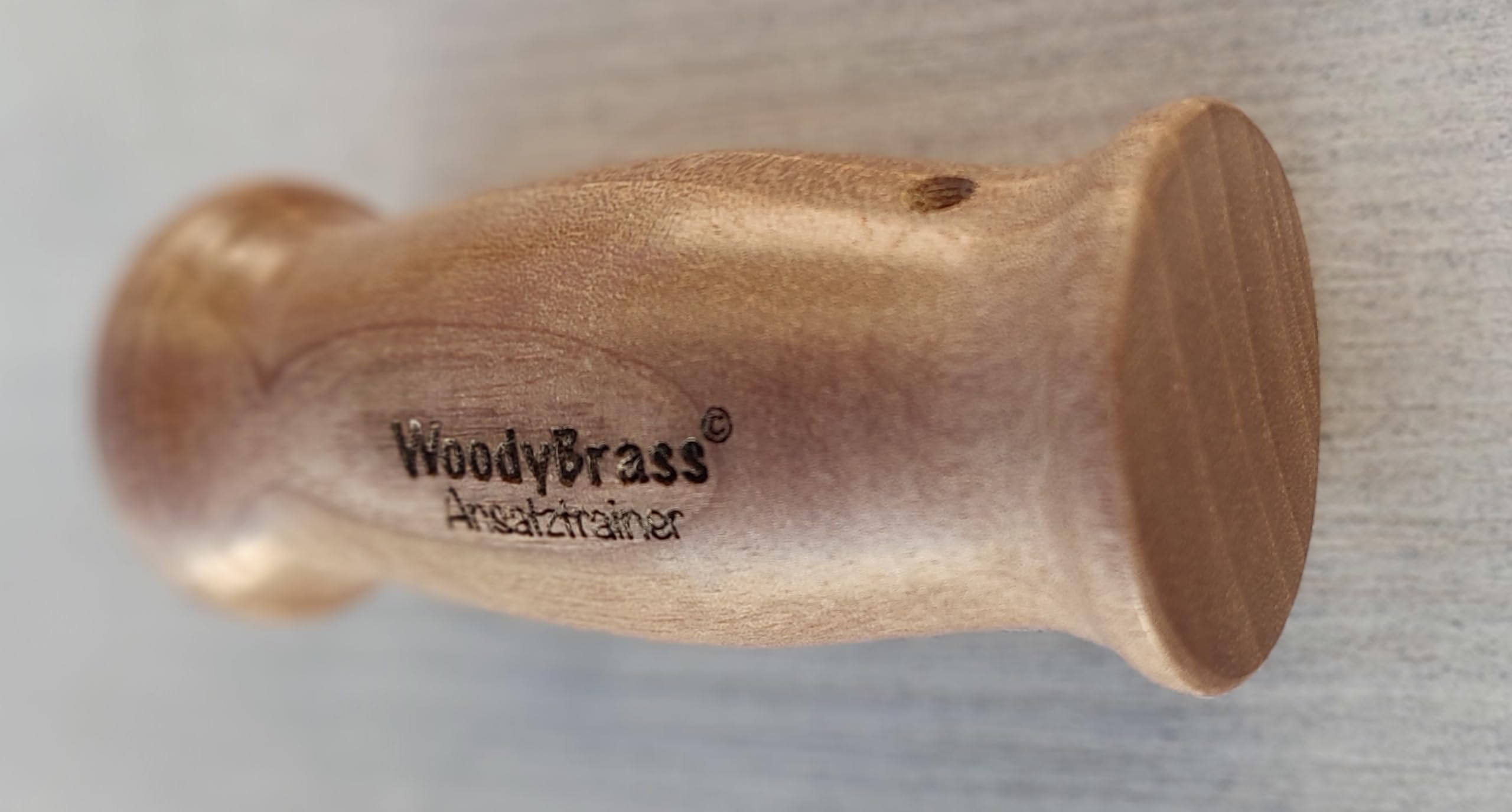 WoodyBrass© Ansatztrainer für Blechbläser (Flügelhorn 11mm)
