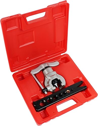 HFS (R Kit de herramientas de abocinación excéntrica 45 Herramienta de abocinación de tubo excéntrico HVAC Refrigeración 7 troqueles 316-34 pulgadas