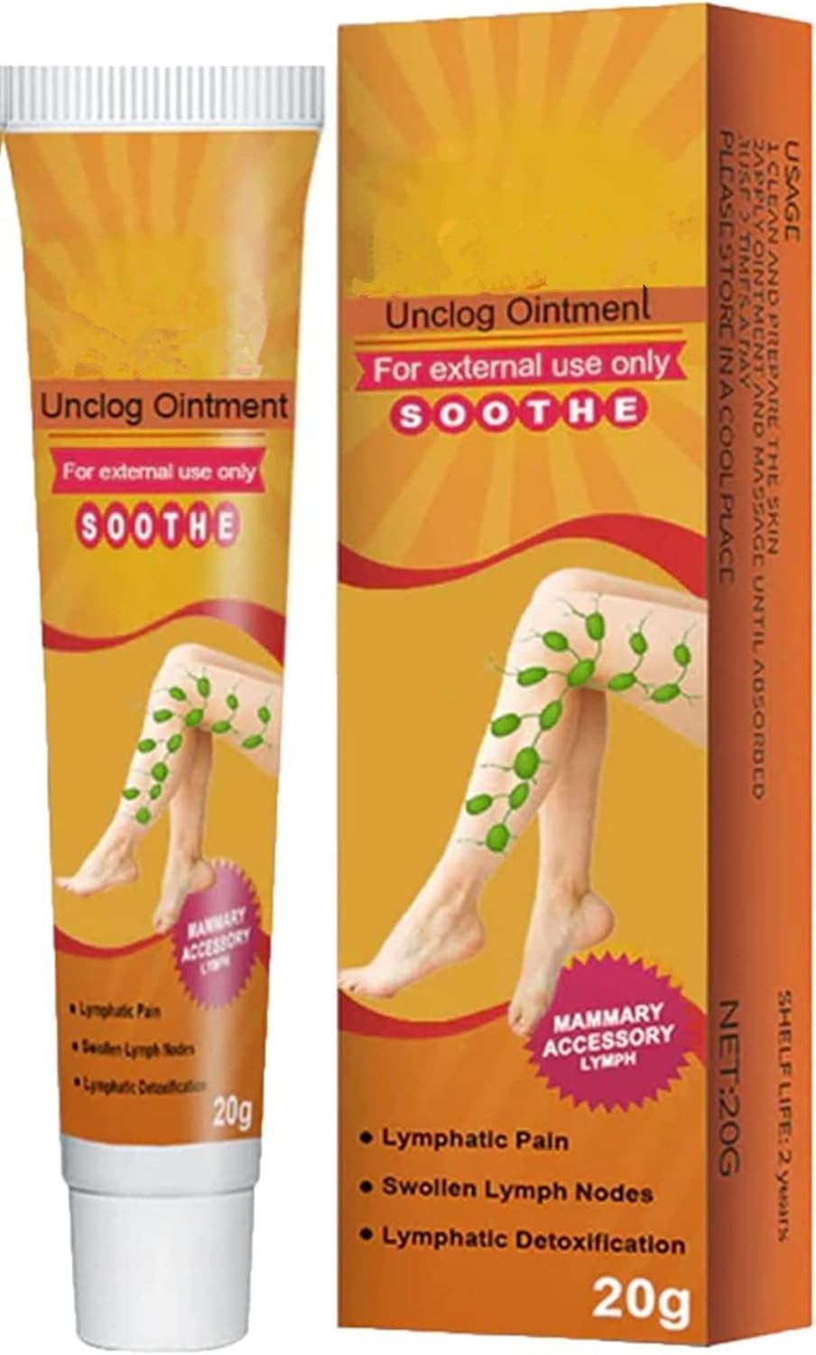 Mediginger Antiswelling Lympunclog Ointment, Mediginger Lympunclog