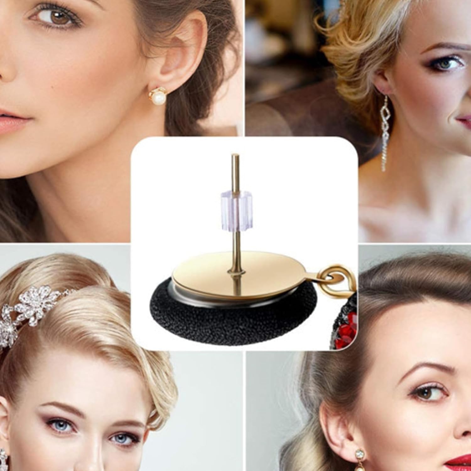 Silicone Earring Backs, 200 Pack Clear Hypoallergenic Replacement Stoppers, Fits Stud Post Hoop Fishhook Earrings - Image 4