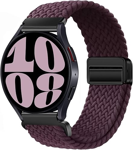Correa magnética de 0.787 in compatible con Samsung Galaxy Watch 4 5 Pro 6 Band 1.575 in 1.732 in 1.772 inWatch 6 Classic 1.693 in 1.850 inWatch 4 disponible en Yaxa Colombia