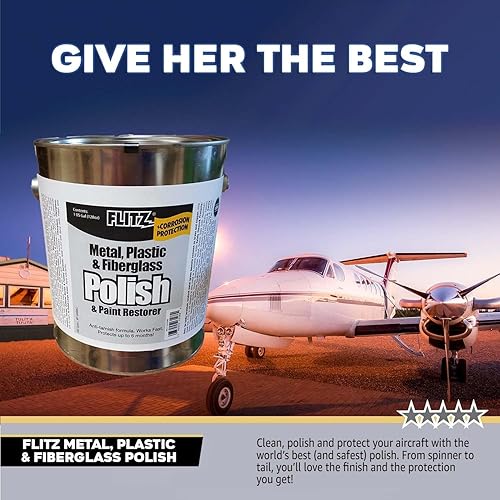 Miniatura 29 de Flitz Pasta de esmalte de metal multiusos – lata de 2 libras de pulido cromado hecho en Estados Unidos – Funciona en acero inoxidable, aluminio