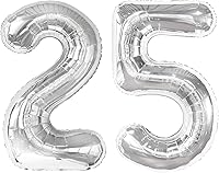 Vista 340 de Globos con números con estampado de vaca, globos de 40 pulgadas del número 0-9 (cero-nueve), globo de vaca para suministros de fiesta de cumpleaños