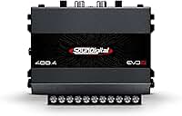 Módulo Amplificador Soundigital 400.4 Evo 6 Classe D 4 Canais 4 Ohms - por Canal 2 Ohms E Bridge 4 Ohms - 400w Rms 4c Potência Som Automotivo Carro Moto Suv 400 Wrms Sd400.4 Sd400x4 Sd400.4-4 400.4-4