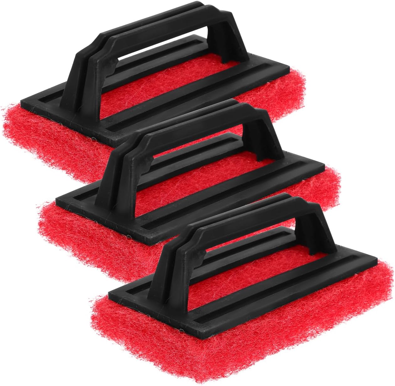 Beatifufu Screen Printing Ink Remover Brush with Durable Sponge Pad 3-Pack 5.70X3.54X2.55 Inch for Textile Graphic Hand Printing Cleaning Supplies