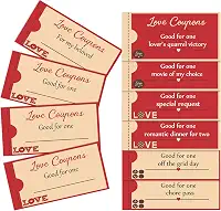 30 peças de cupons de amor para ele ou ela, vale-presente romântico de amor dos namorados, cupom, presente de aniversário de casal para marido, esposa, namorado, namorada, Natal, Dia dos Namorados, aniversário