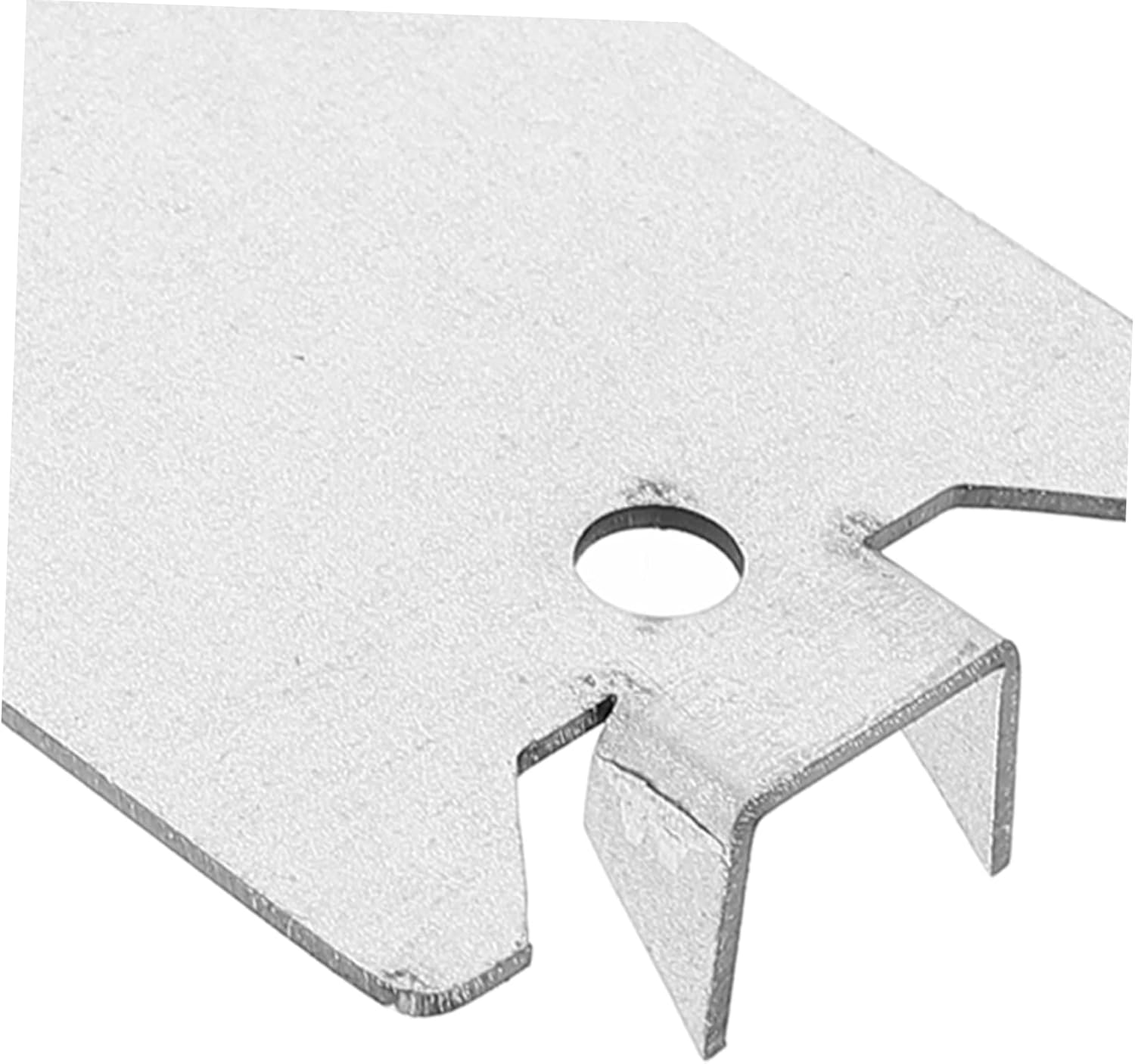 DOITOOL Heavy-Duty Nail Plates for Electrical Cable Protection Metal Wire Strap Plates for Wood Studs 50-Piece Set Suitable for Wiring and Cable Management