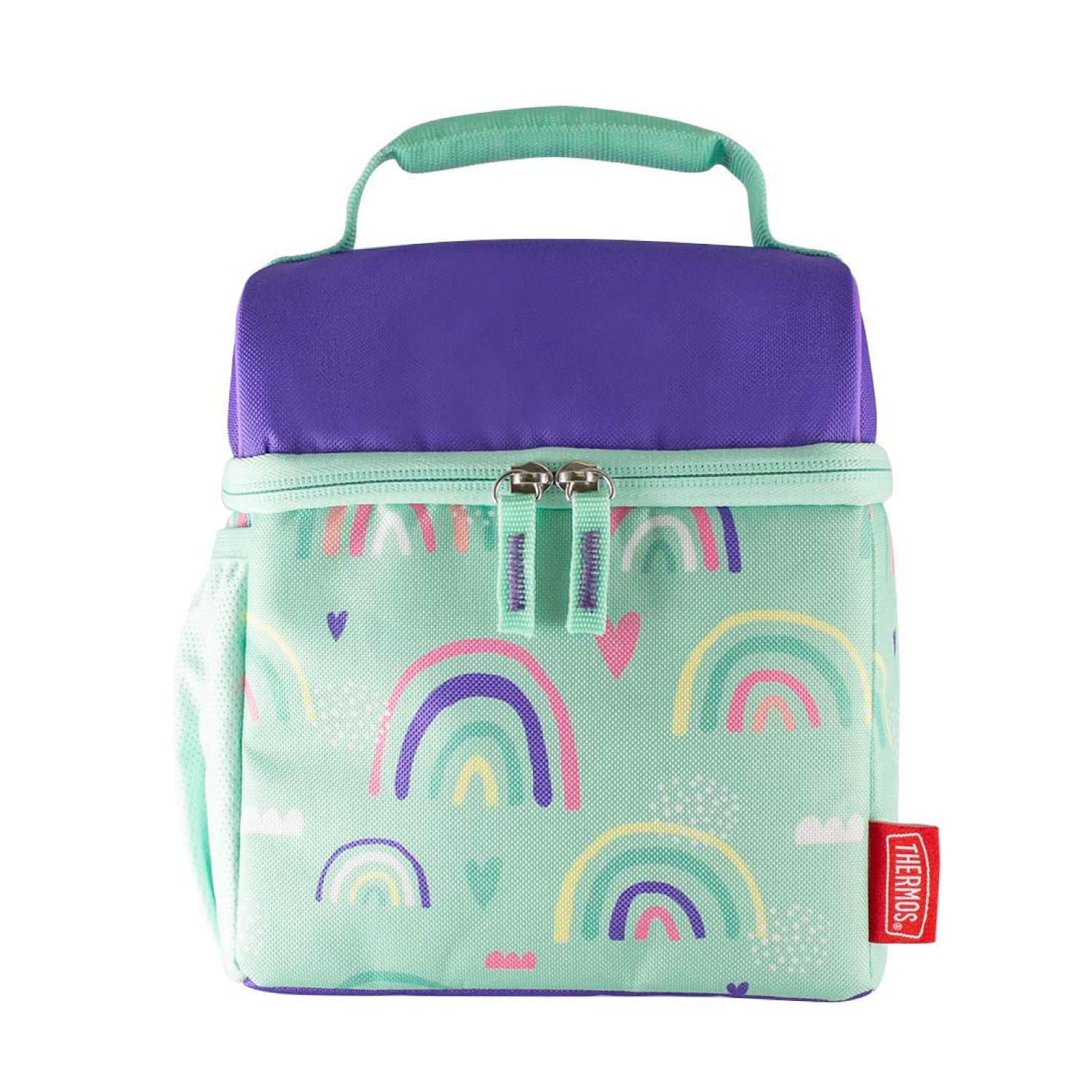 Thermos Standard Pop Top Reusable Insulated Lunch Bag - Rainbows, N112252
