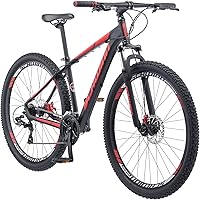 Schwinn Bonafide 29-Inch Mountain Bike for Men & Women - 24-Speed Shimano, Front Suspension, Lightweight Aluminum Frame