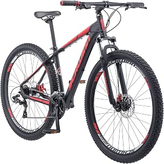 Schwinn Bonafide 29-Inch Mountain Bike for Men & Women - 24-Speed Shimano, Front Suspension, Lightweight Aluminum Frame