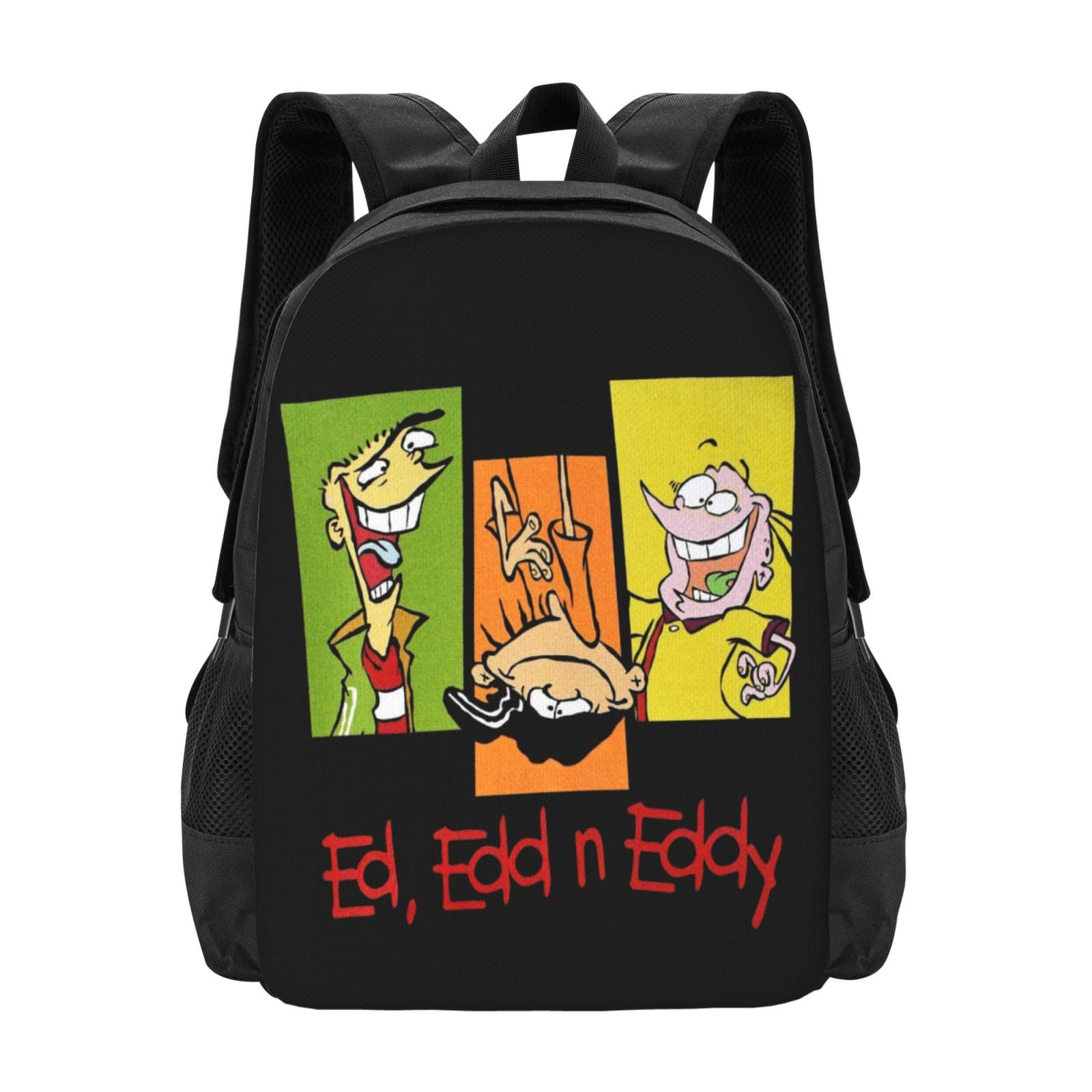 Pobecan Ed, EDD Anime N Eddy Backpack Large Capacity Leisure Travel Backpack Book Bag Outgoing Daypack 12.5x5.5x16.5 inch