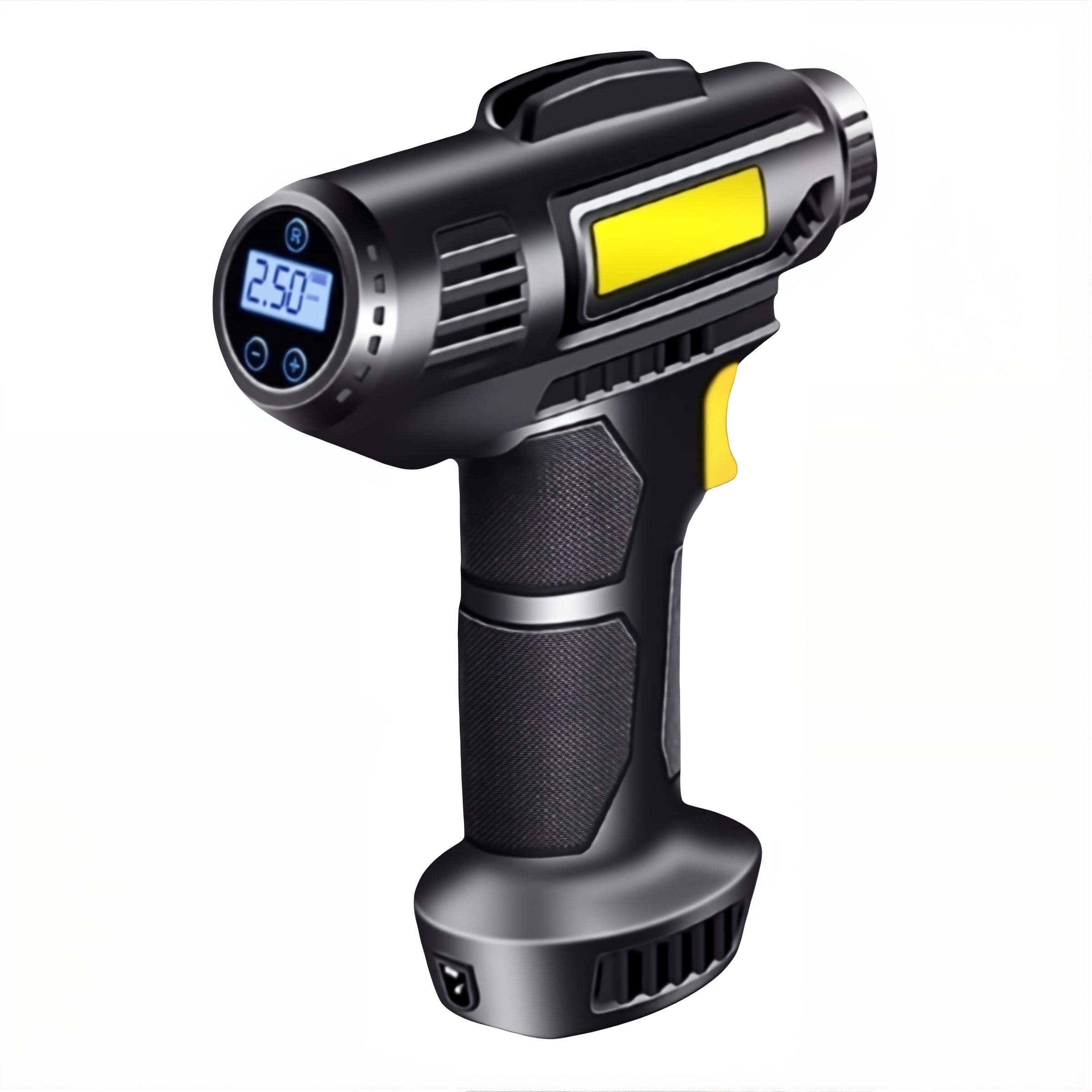 Pompa di gonfiaggio per pneumatici per auto senza fili con display digitale intelligente portatile portatile pompa per bicicletta