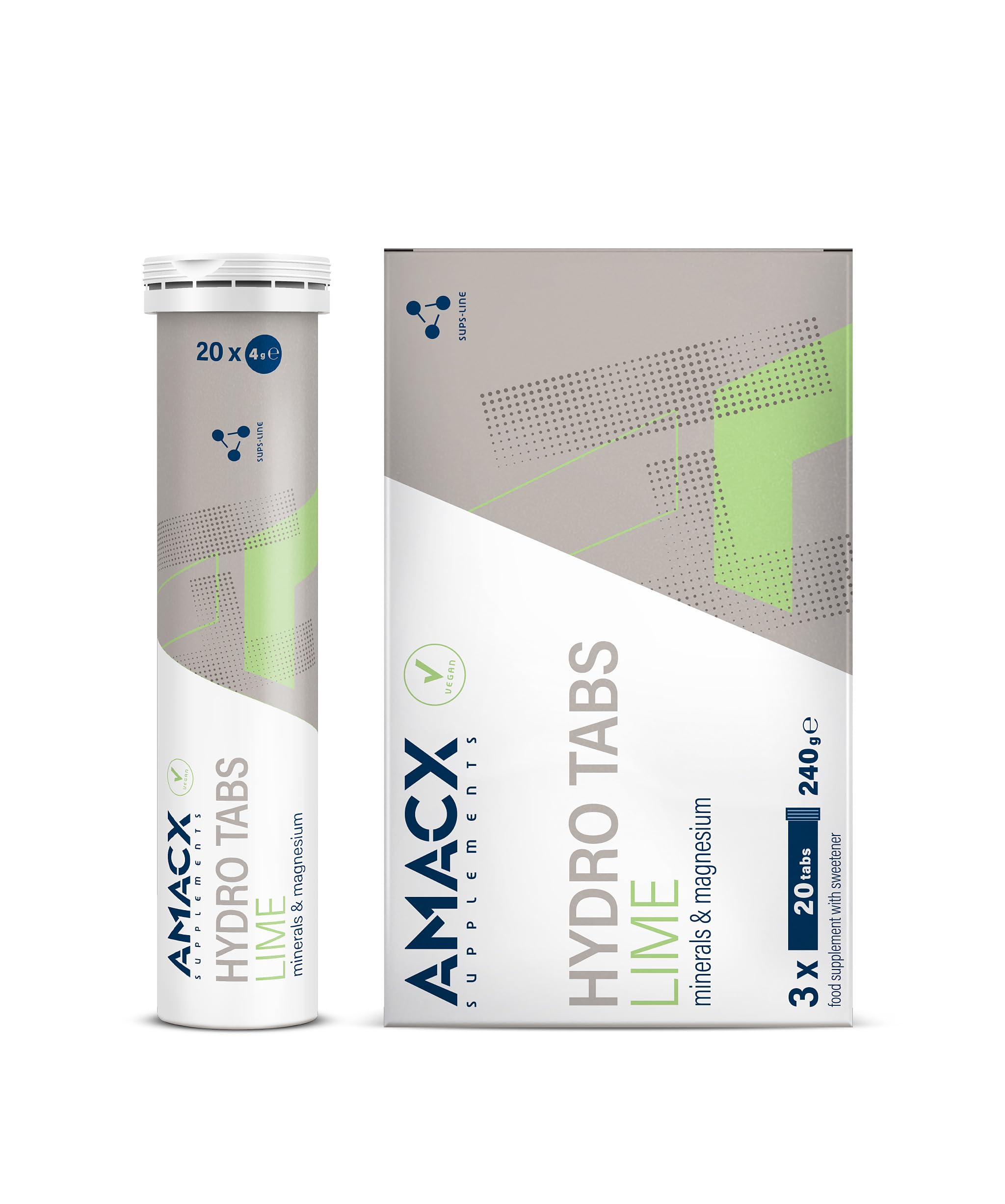 AMACX Hydration Tabs Elektrolyte Limette Produktbeschreibung