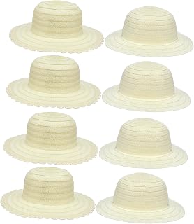 GALPADA 8 Piezas De Sombreros De Para Manualidades Infantiles Sombrero Liso DIY Sombrero De Pintado Sombreros Para DIY Sombrero De Grafiti En Sombrero Para