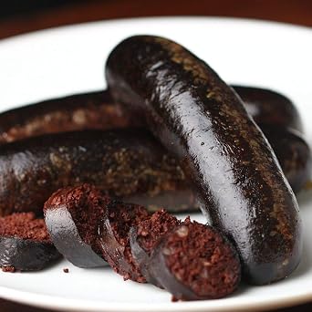 Blood Sausage Boudin Noir | 470g | Boudin Noir Black Pudding, Morcilla | SKU830 | Whole Meat