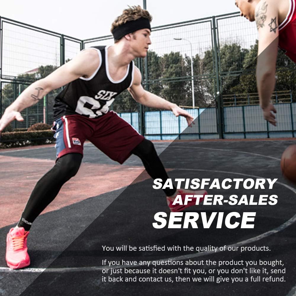 SONTHIN Leg Sleeves Compression Full Leg Long Sleeves for Men Women Youth (5 Colors Available,1 Pair) : Health & Household