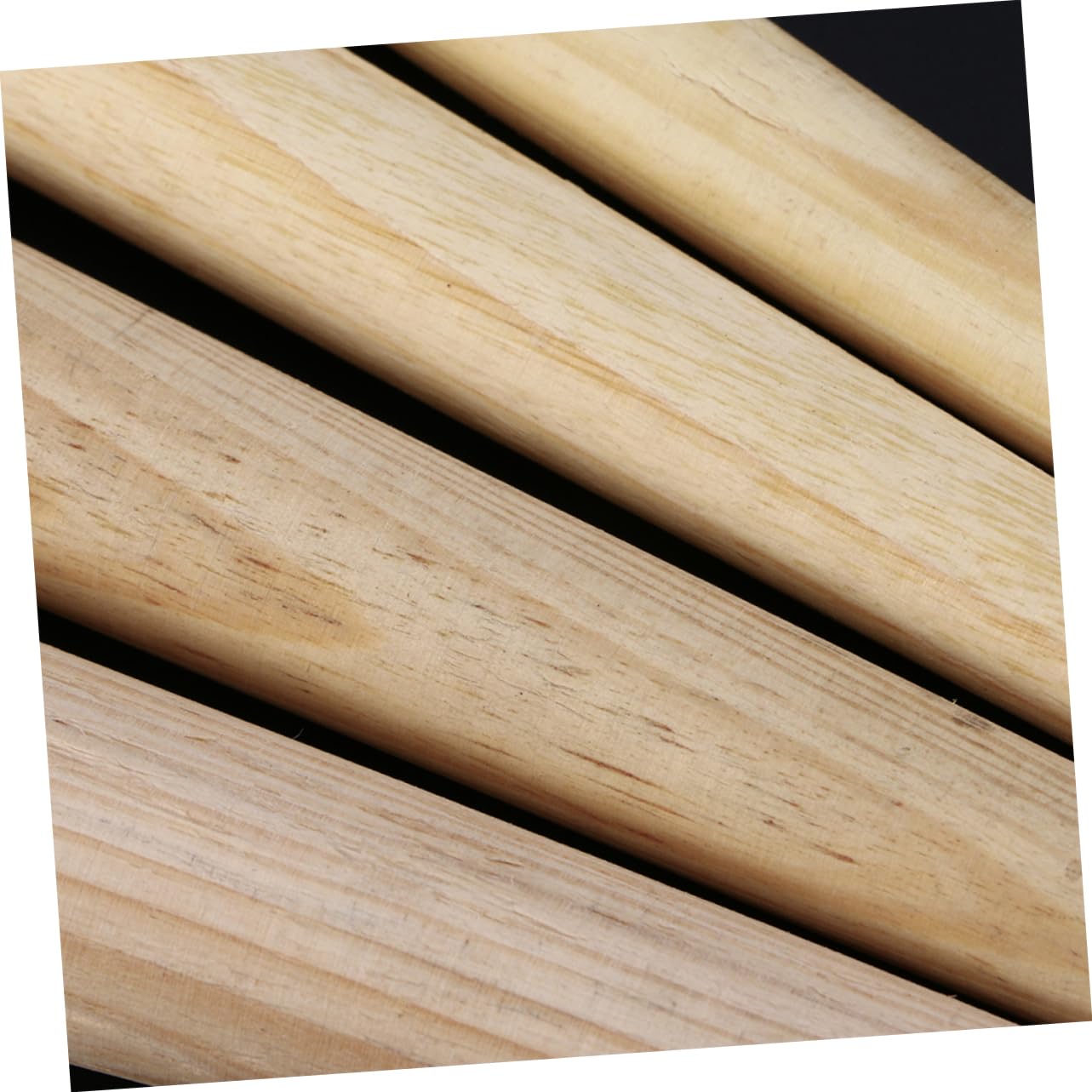 4stücke Holzpinsel Mit Wachspinseln Profi-malerpinsel Für Möbel Schablonen Und Heimdekoration