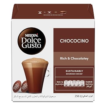 Nescafe Dolce Gusto Coffee Capsules Chococino 270 G. 16 Capsules