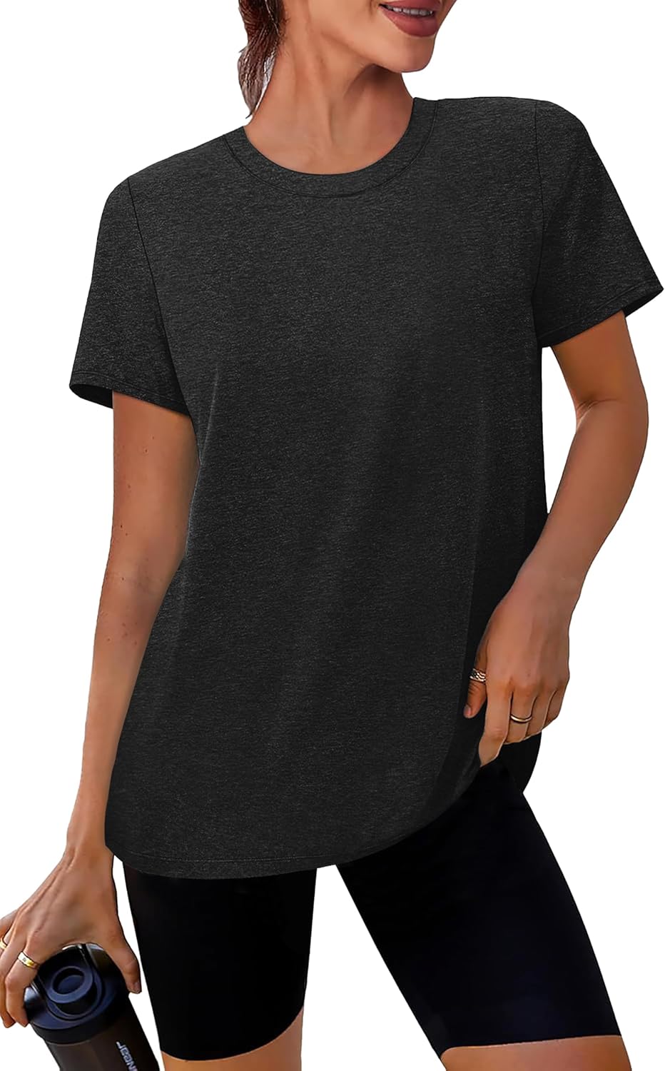 Workout Tops for Women Short Sleeve Summer Tops 2026 Athletic Shirts Pilates Exercise Clothes Sports Yoga Fitness S-3XL