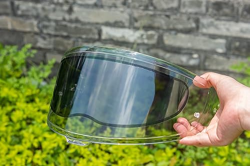 Miniatura 3 de Película de tinte para visera de casco de motocicleta, tinte ahumado y antivaho para visera de casco, protege tus ojos del sol con lente tintado de